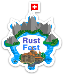 RustFest Zürich Sticker