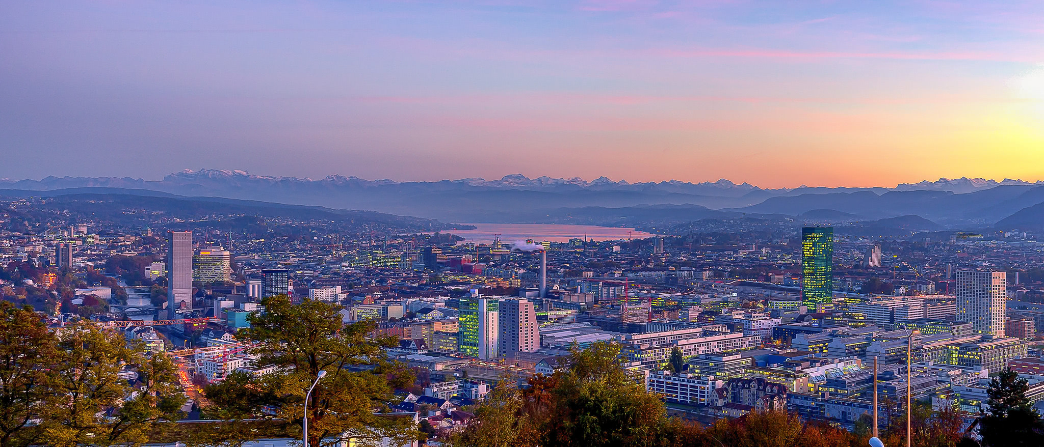 Panorama of Zürich